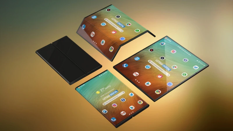 Xiaomi запатентовала уникальный смартфон со съемным складным дисплеем